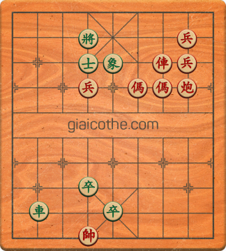 Bàn cờ tướng bài tập Cờ Tướng Khó Nhất màn 2 ván 660 - Độ khó Khó