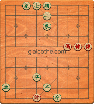 Bàn cờ tướng bài tập Cờ Tướng Khó Nhất màn 2 ván 665 - Độ khó Khó