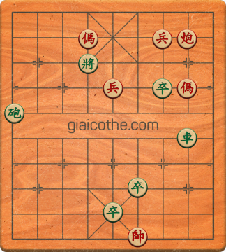 Bàn cờ tướng bài tập Cờ Tướng Khó Nhất màn 2 ván 667 - Độ khó Khó