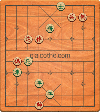 Bàn cờ tướng bài tập Cờ Tướng Khó Nhất màn 2 ván 668 - Độ khó Khó