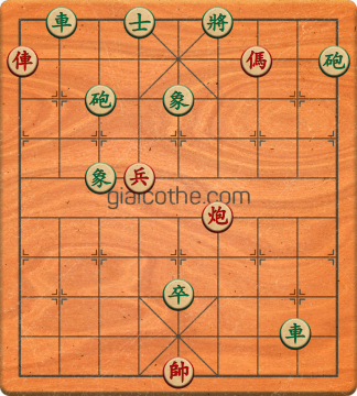 Bàn cờ tướng bài tập Cờ Tướng Khó Nhất màn 2 ván 672 - Độ khó Khó