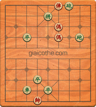 Bàn cờ tướng bài tập Cờ Tướng Khó Nhất màn 2 ván 679 - Độ khó Khó