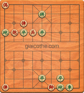 Bàn cờ tướng bài tập Cờ Tướng Khó Nhất màn 2 ván 681 - Độ khó Khó