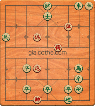 Bàn cờ tướng bài tập Cờ Tướng Khó Nhất màn 2 ván 683 - Độ khó Khó