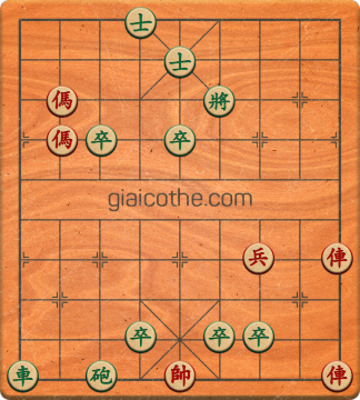 Bàn cờ tướng bài tập Cờ Tướng Khó Nhất màn 2 ván 685 - Độ khó Khó