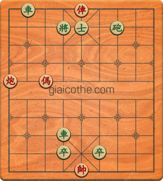 Bàn cờ tướng bài tập Cờ Tướng Khó Nhất màn 2 ván 686 - Độ khó Khó