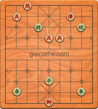 Bàn cờ tướng bài tập Cờ Tướng Khó Nhất màn 2 ván 69 - Độ khó Khó