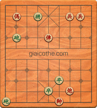 Bàn cờ tướng bài tập Cờ Tướng Khó Nhất màn 2 ván 692 - Độ khó Khó