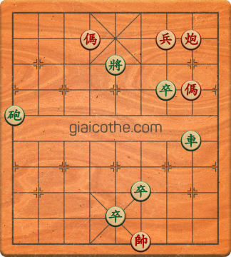 Bàn cờ tướng bài tập Cờ Tướng Khó Nhất màn 2 ván 703 - Độ khó Khó