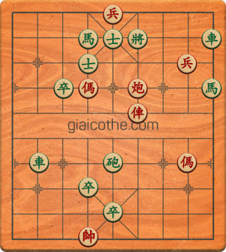 Bàn cờ tướng bài tập Cờ Tướng Khó Nhất màn 2 ván 704 - Độ khó Khó