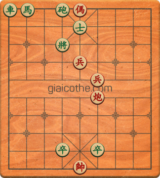 Bàn cờ tướng bài tập Cờ Tướng Khó Nhất màn 2 ván 731 - Độ khó Khó