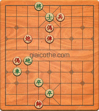 Bàn cờ tướng bài tập Cờ Tướng Khó Nhất màn 2 ván 734 - Độ khó Khó