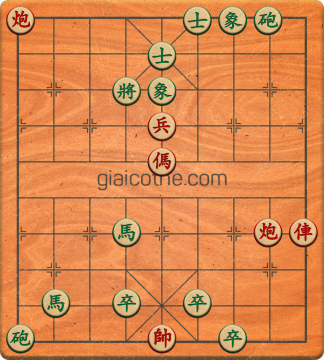 Bàn cờ tướng bài tập Cờ Tướng Khó Nhất màn 2 ván 738 - Độ khó Khó