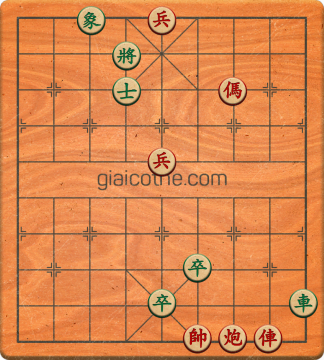 Bàn cờ tướng bài tập Cờ Tướng Khó Nhất màn 2 ván 742 - Độ khó Khó