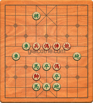 Bàn cờ tướng bài tập Cờ Tướng Khó Nhất màn 2 ván 746 - Độ khó Khó