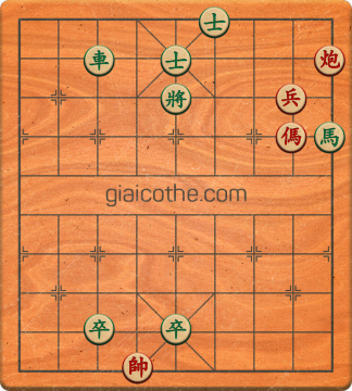 Bàn cờ tướng bài tập Cờ Tướng Khó Nhất màn 2 ván 749 - Độ khó Khó