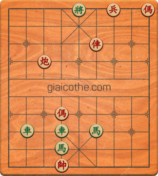 Bàn cờ tướng bài tập Cờ Tướng Khó Nhất màn 2 ván 757 - Độ khó Khó