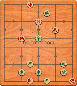 Bàn cờ tướng bài tập Cờ Tướng Khó Nhất màn 2 ván 764 - Độ khó Khó