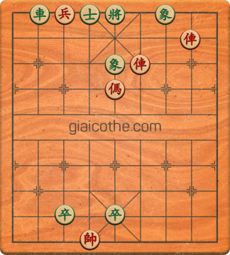 Bàn cờ tướng bài tập Cờ Tướng Khó Nhất màn 2 ván 766 - Độ khó Khó