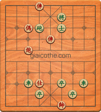 Bàn cờ tướng bài tập Cờ Tướng Khó Nhất màn 2 ván 776 - Độ khó Khó