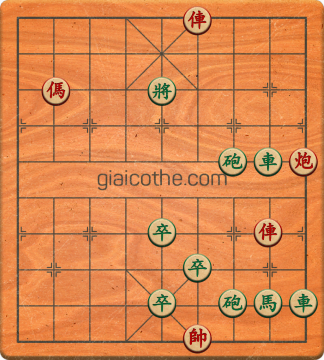 Bàn cờ tướng bài tập Cờ Tướng Khó Nhất màn 2 ván 778 - Độ khó Khó