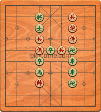 Bàn cờ tướng bài tập Cờ Tướng Khó Nhất màn 2 ván 783 - Độ khó Khó