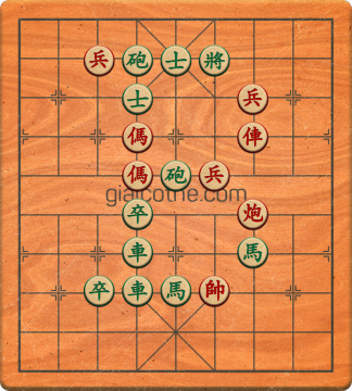 Bàn cờ tướng bài tập Cờ Tướng Khó Nhất màn 2 ván 79 - Độ khó Khó