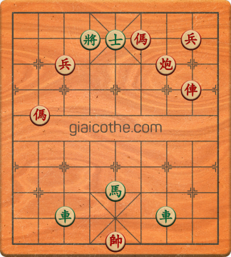 Bàn cờ tướng bài tập Cờ Tướng Khó Nhất màn 2 ván 791 - Độ khó Khó