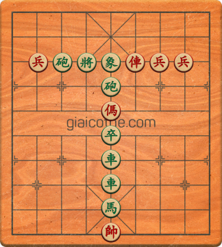 Bàn cờ tướng bài tập Cờ Tướng Khó Nhất màn 2 ván 793 - Độ khó Khó