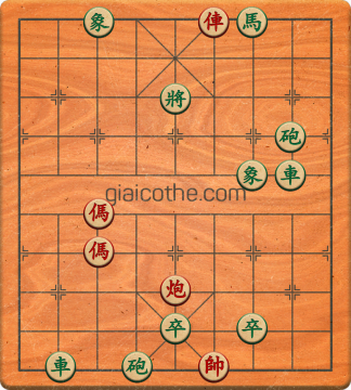 Bàn cờ tướng bài tập Cờ Tướng Khó Nhất màn 2 ván 794 - Độ khó Khó