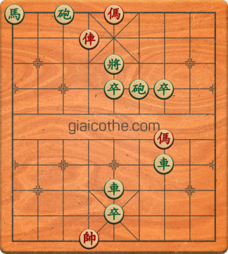 Bàn cờ tướng bài tập Cờ Tướng Khó Nhất màn 2 ván 795 - Độ khó Khó