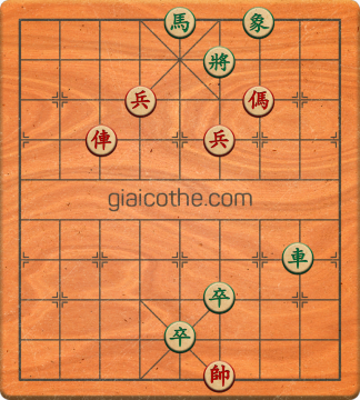 Bàn cờ tướng bài tập Cờ Tướng Khó Nhất màn 2 ván 796 - Độ khó Khó