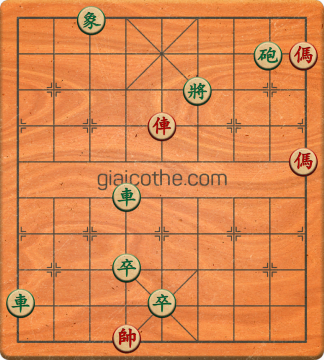Bàn cờ tướng bài tập Cờ Tướng Khó Nhất màn 2 ván 797 - Độ khó Khó