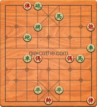 Bàn cờ tướng bài tập Cờ Tướng Khó Nhất màn 2 ván 798 - Độ khó Khó