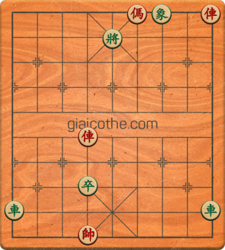 Bàn cờ tướng bài tập Cờ Tướng Khó Nhất màn 2 ván 799 - Độ khó Khó