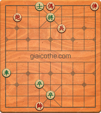 Bàn cờ tướng bài tập Cờ Tướng Khó Nhất màn 2 ván 803 - Độ khó Khó