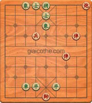 Bàn cờ tướng bài tập Cờ Tướng Khó Nhất màn 2 ván 811 - Độ khó Khó