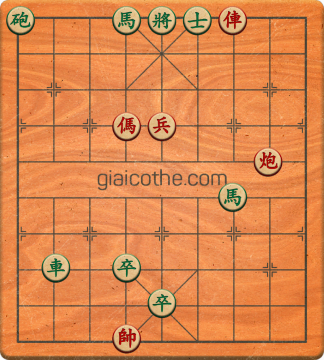 Bàn cờ tướng bài tập Cờ Tướng Khó Nhất màn 2 ván 826 - Độ khó Khó