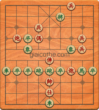 Bàn cờ tướng bài tập Cờ Tướng Khó Nhất màn 2 ván 827 - Độ khó Khó