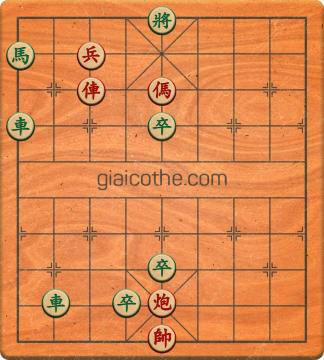 Bàn cờ tướng bài tập Cờ Tướng Khó Nhất màn 2 ván 835 - Độ khó Khó