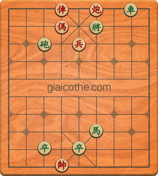 Bàn cờ tướng bài tập Cờ Tướng Khó Nhất màn 2 ván 839 - Độ khó Khó