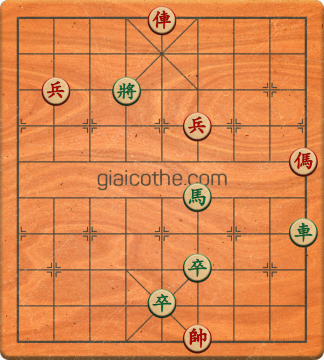 Bàn cờ tướng bài tập Cờ Tướng Khó Nhất màn 2 ván 84 - Độ khó Khó