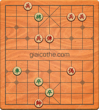 Bàn cờ tướng bài tập Cờ Tướng Khó Nhất màn 2 ván 841 - Độ khó Khó