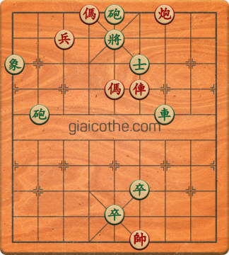 Bàn cờ tướng bài tập Cờ Tướng Khó Nhất màn 2 ván 859 - Độ khó Khó