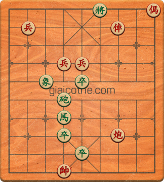 Bàn cờ tướng bài tập Cờ Tướng Khó Nhất màn 2 ván 863 - Độ khó Khó