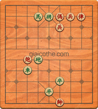 Bàn cờ tướng bài tập Cờ Tướng Khó Nhất màn 2 ván 867 - Độ khó Khó