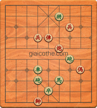 Bàn cờ tướng bài tập Cờ Tướng Khó Nhất màn 2 ván 874 - Độ khó Khó