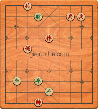 Bàn cờ tướng bài tập Cờ Tướng Khó Nhất màn 2 ván 879 - Độ khó Khó