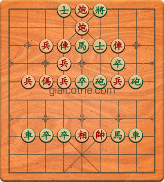 Bàn cờ tướng bài tập Cờ Tướng Khó Nhất màn 2 ván 881 - Độ khó Khó