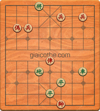 Bàn cờ tướng bài tập Cờ Tướng Khó Nhất màn 2 ván 887 - Độ khó Khó